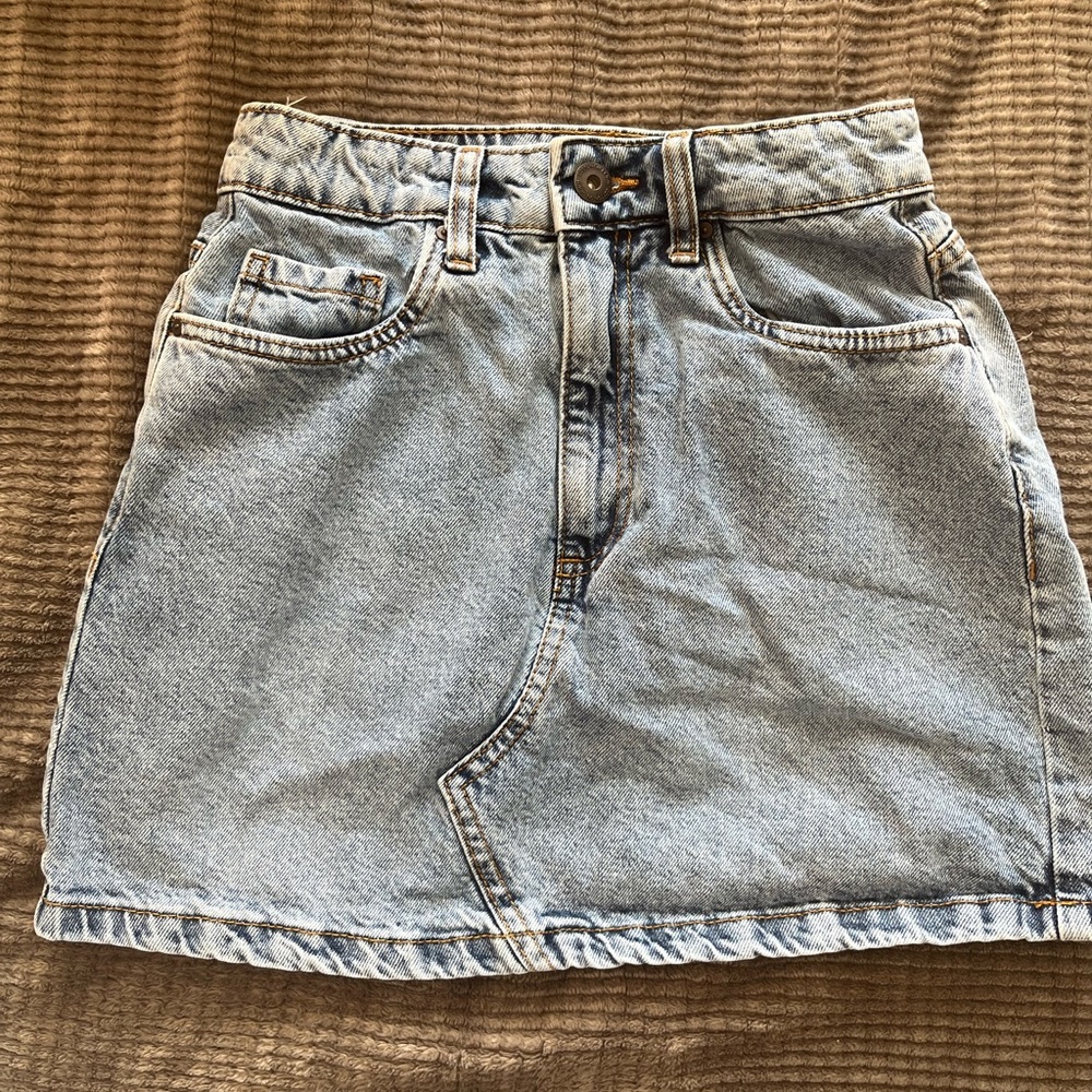 Cotton On mini denim skirt